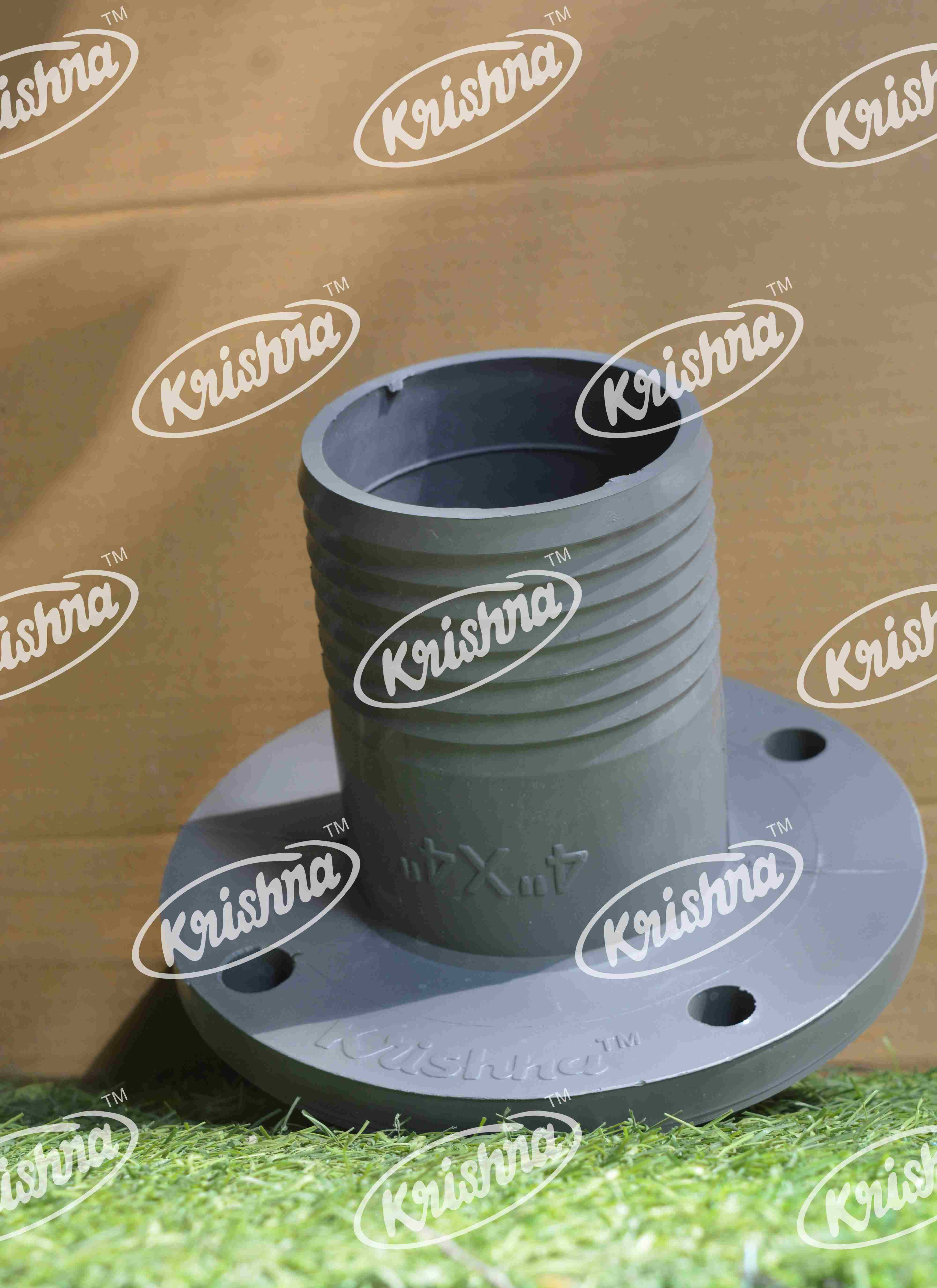 Krishna® PP Nipple Flange - Agriculture Pipe Fitting