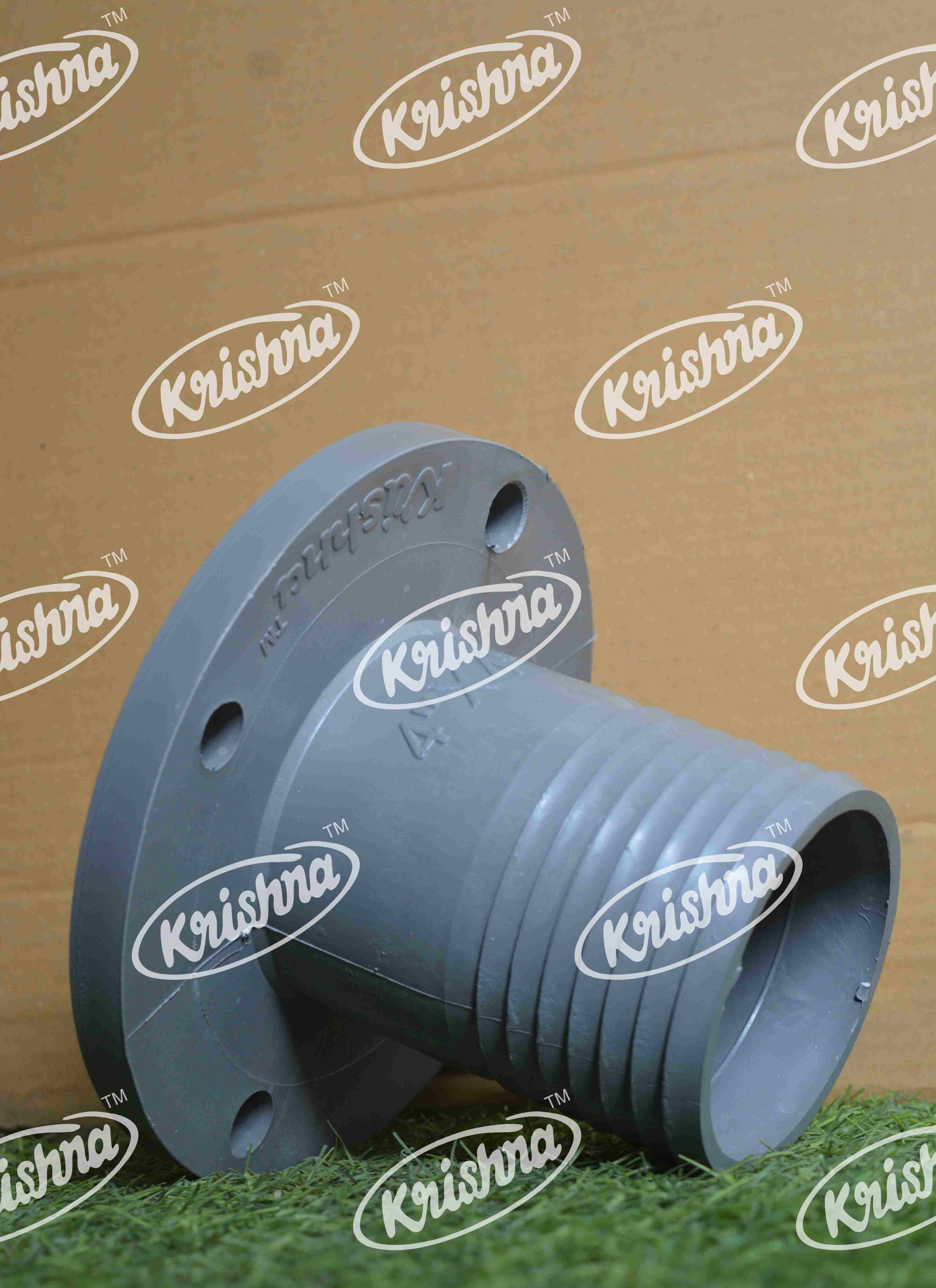 Krishna® PP Nipple Flange - Agriculture Pipe Fitting